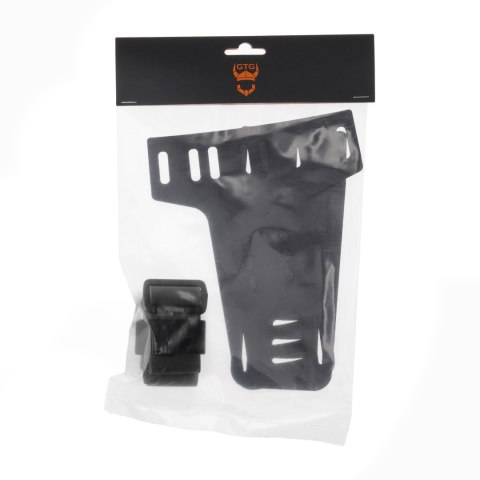 Obniżony montaż kabury Ginger's Tactical Gear do pasa GTG Viper Black