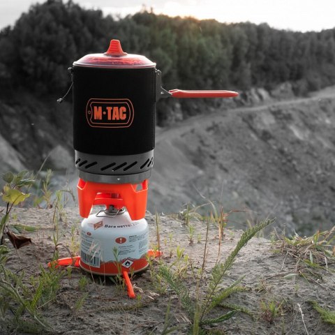 Palnik gazowy M-Tac z kociołkiem