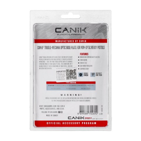 Płytka pod kolimator do pistoletów Non-Optic Ready CANIK MMAC_169