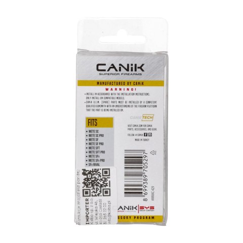 Dźwignia rozkładania pistoletów Canik METE i SFx RIVAL MMAC-429