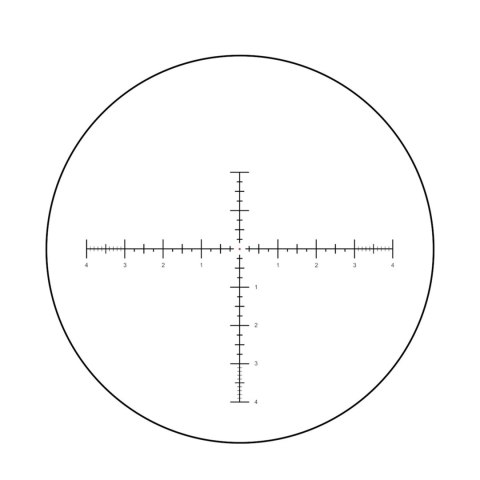 Luneta celownicza Vector Optics Continental x8 6-48 SFP ED MIL 56 mm czarna SCOL-TM52
