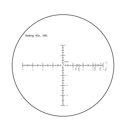 Luneta celownicza Vector Optics Continental x8 6-48 SFP ED MIL 56 mm czarna SCOL-TM52