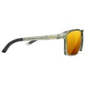 Okulary polaryzacyjne Wiley X Alfa AC6ALF04 Captivate bronze mirror, zielone oprawki