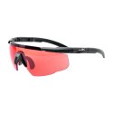Okulary taktyczne Wiley X Saber Advanced 304 vermillion, czarne oprawki