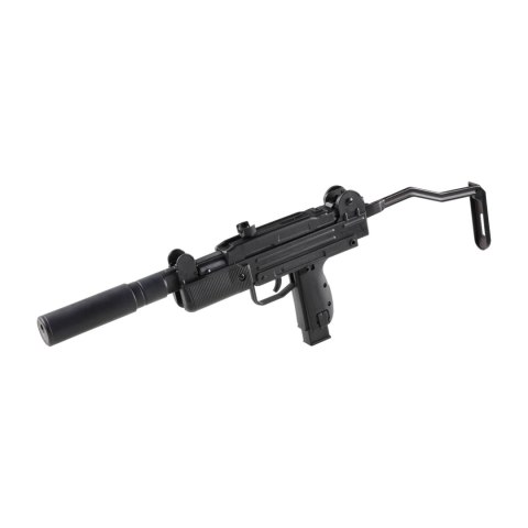 Pistolet maszynowy wiatrówka IWI Mini Uzi 4,5 mm sprężnowy