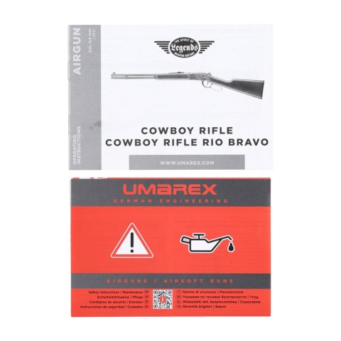 Replika karabinek Legends Cowboy Rifle 4,5 mm antyczne wykończenie