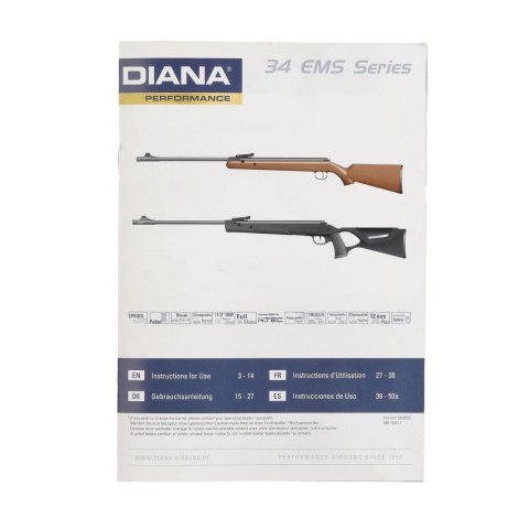 Wiatrówka Diana 34 EMS Classic drewno 5,5 mm