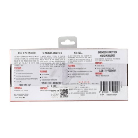 Zestaw akcesoriów Custom Color Pack do pistoletu Canik SFx Rival-S sky light bronze