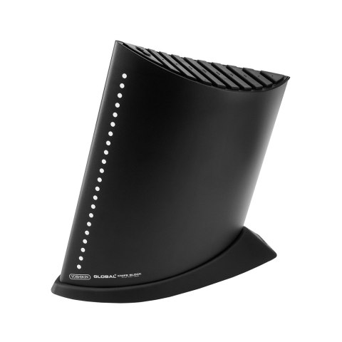 Blok na 9 noży w kształcie żaglowca - czarny| Global