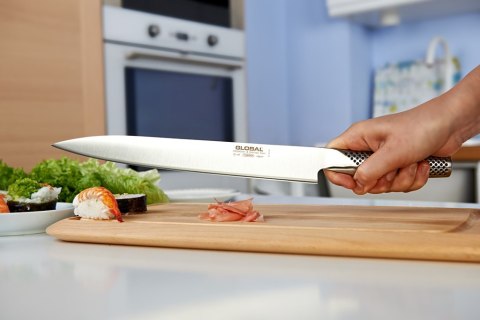 Nóż do plastrowania Sashimi-Yo 25 cm | Global G-47