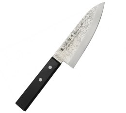 Satake Nashiji Black Pakka Nóż Deba 15,5 cm