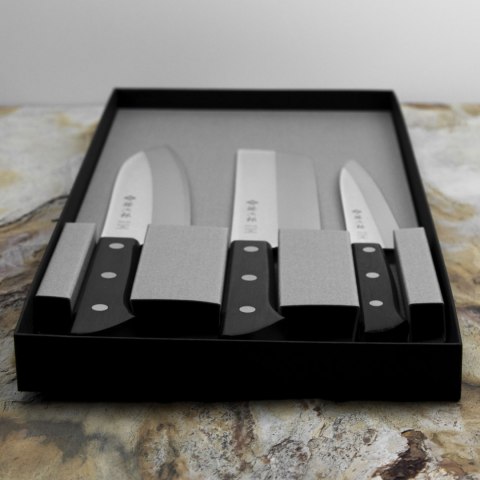 Tojiro Basic VG-10 Zestaw 3 noży kuchennych