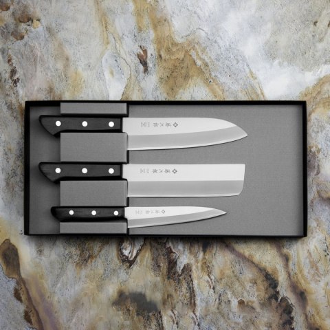 Tojiro Basic VG-10 Zestaw 3 noży kuchennych