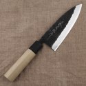 Tojiro Black Hammered Shirogami#2 Nóż Deba 15 cm