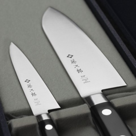 Tojiro DP3 Zestaw Santoku 17 cm + Uniwersalny 12 cm