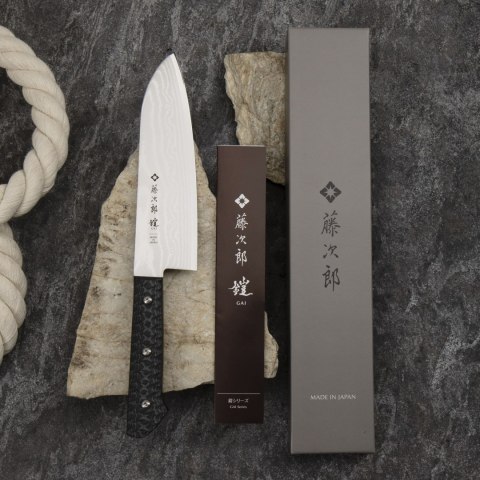 Tojiro Gai VG-10 Damascus Nóż Santoku 17 cm
