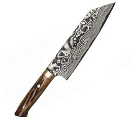 Takeshi Saji YBB Ręcznie kuty nóż Bunka 17 cm VG-10