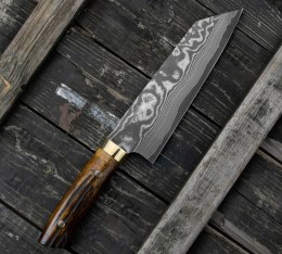 Takeshi Saji YBB Ręcznie kuty nóż Bunka 17 cm VG-10