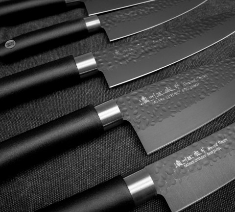 Takeshi Saji YBB Ręcznie kuty nóż Bunka 17 cm VG-10