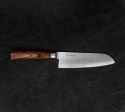 Tamahagane SAN Brown VG-5 Nóż Santoku 17,5 cm