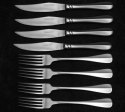 Tamahagane Zestaw 4 noże + 4 widelce do steków