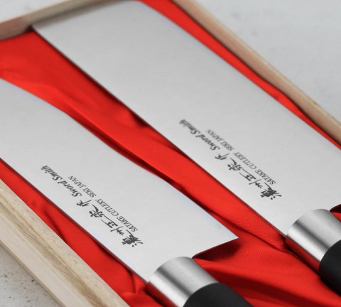 Drewniany pokrowiec "Saya" na nóż Szefa kuchni 21cm