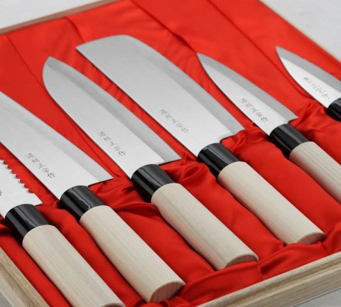 Mcusta Shinra Emotion 2 Iron wood Damascus VG-10 6,5 cm