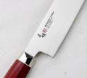Mcusta Zanmai Red Revolution SPG2 Nóż Kiritsuke Gyuto 23 cm