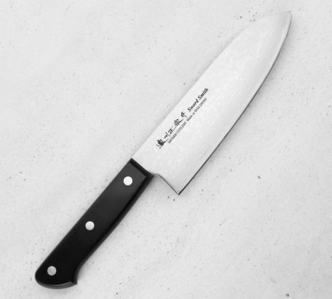 Mcusta Zanmai VG-10 Splash Nóż Santoku 18 cm