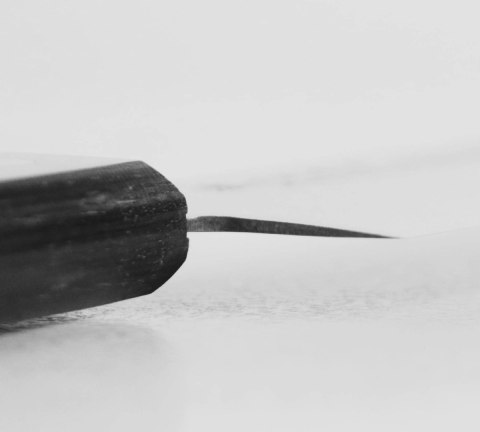 Mcusta Zanmai VG-10 Splash Nóż Santoku 18 cm