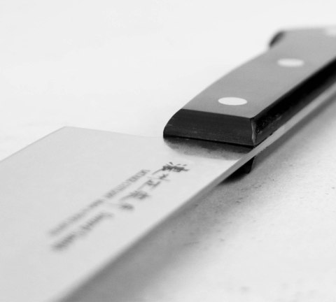 Mcusta Zanmai VG-10 Splash Nóż Santoku 18 cm