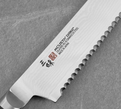 Mcusta Zanmai VG-10 Supreme Ripple Nóż szefa 24 cm
