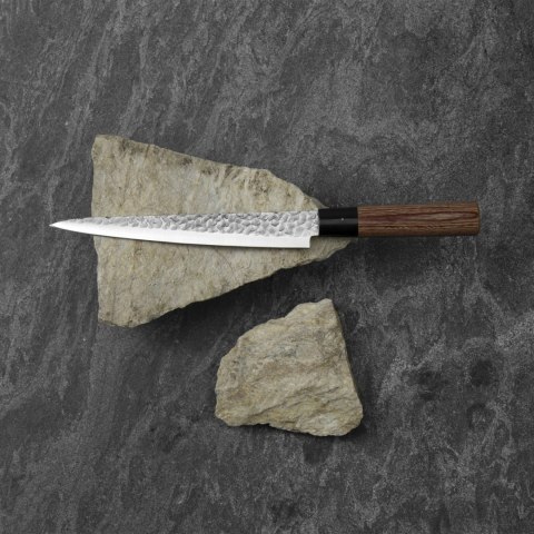 Hideo Kitaoka Shirogami Satin Nóż Kamagata Usuba 12 cm