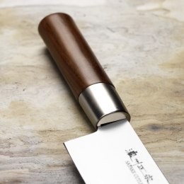 Kanetsune 420J2 Nożyk z drewnianą pochwą 10,5cm