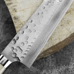 Mcusta Zanmai Classic Damascus VG-10 Pakka Nóż Nakiri 18 cm