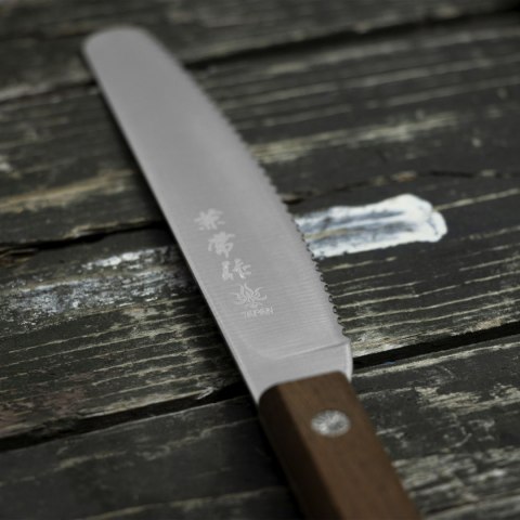 Mcusta Zanmai Classic Damascus VG-10 Pakka Nóż Santoku 18 cm