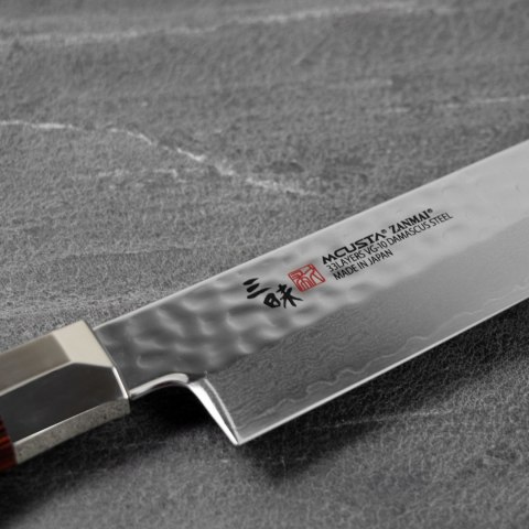 Mcusta Zanmai VG-10 Hammered Nóż Sujihiki 27 cm Supreme