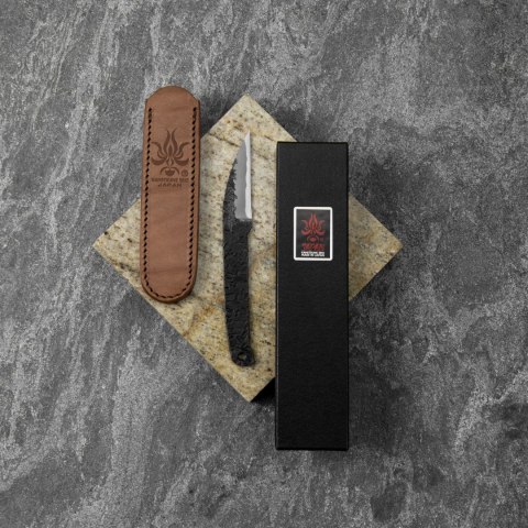 Takeshi Saji Blue Steel Nóż Santoku ręcznie kuty 18 cm