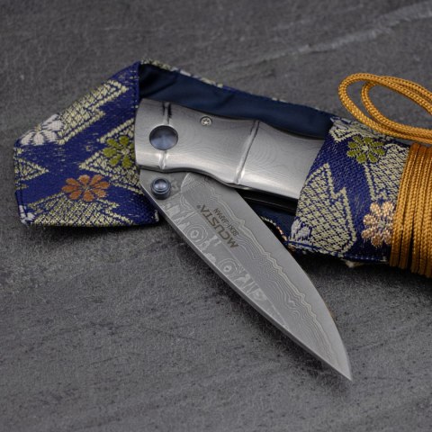 Tamahagane Zestaw nóż + widelec do steków