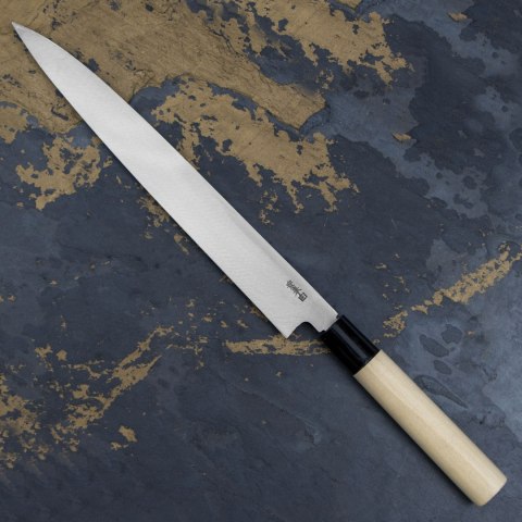 Sakai Takayuki Byakko Shirogami#1 Nóż Yanagiba 27 cm