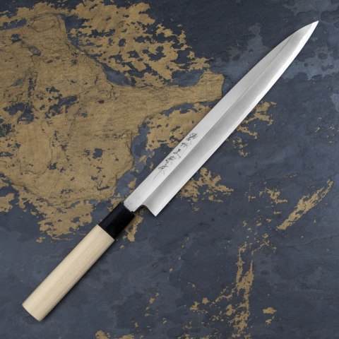 Sakai Takayuki Byakko Shirogami#1 Nóż Yanagiba 27 cm