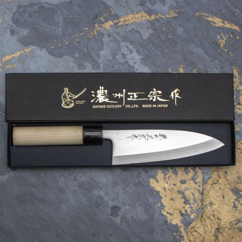 Sakai Takayuki Urushi VG-10 Kokushin Nóż Kengata 19 cm