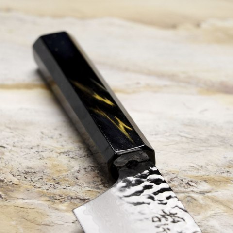 Sakai Takayuki Urushi VG-10 Saiu Nóż Kengata 16 cm