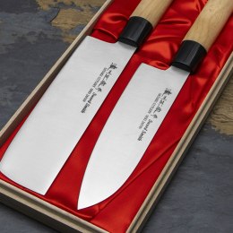 Satake Cutlery Mfg Misaki Zestaw 2 noży w drewnianym pudełku