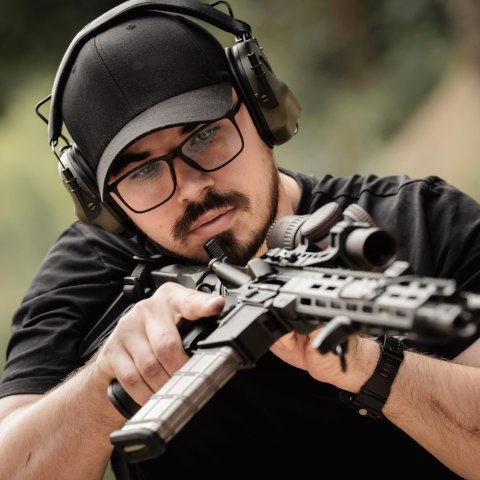 Aktywne ochronniki słuchu Earmor M31 Mark 3 zielone