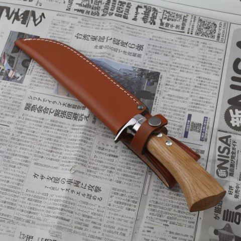 Kanetsune Shirogami#2 SHIRO-ONE Damascus 15 cm