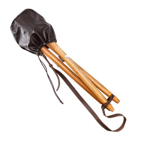 Krzesło Acropolis z siedziskiem z naturalnego futra bobra