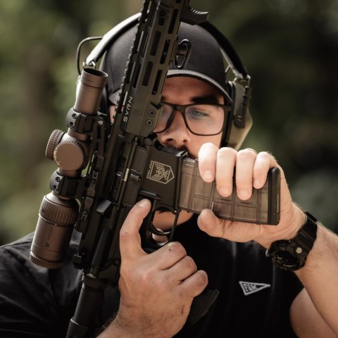 Montaż jednoczęściowy, wysoki, szybki Leapers UTG Accu-Sync 30/22 cantilever 50 mm