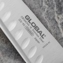Nóż Santoku 13 cm żłobiony | Global GS-90