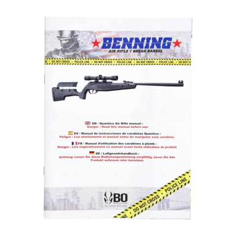 Wiatrówka Black Ops Benning 5,5 mm